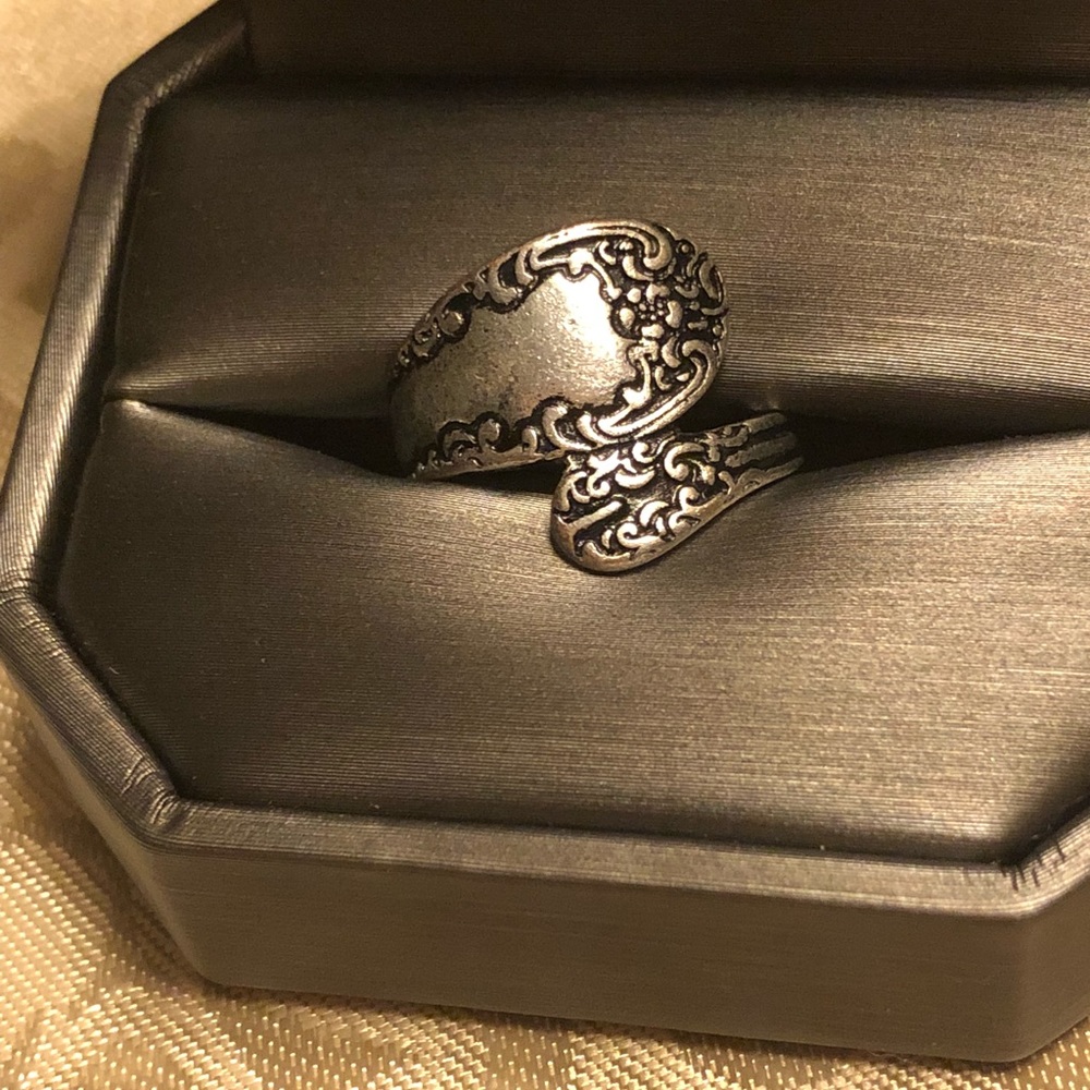 Vintage Sterling Spoon Ring